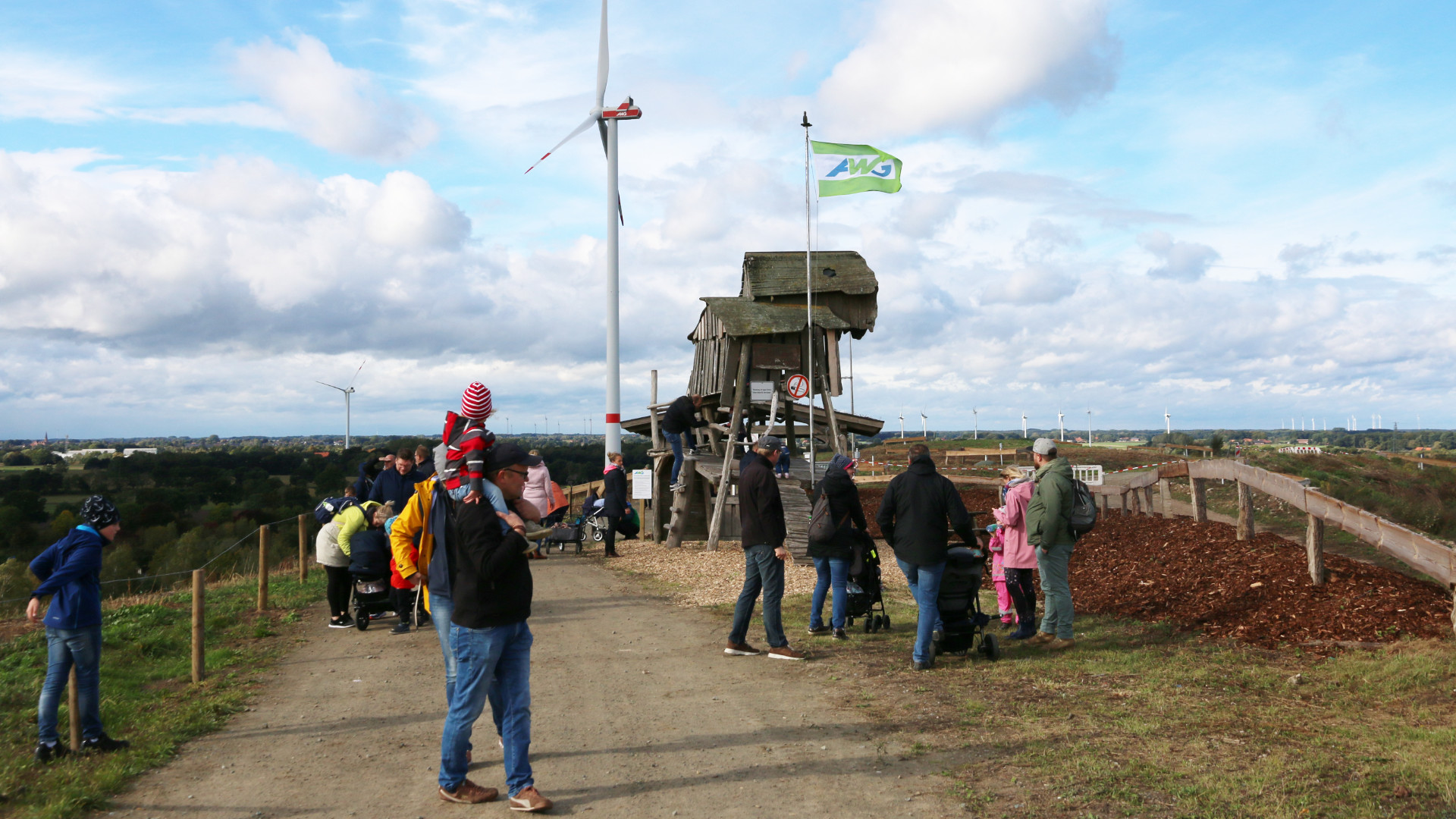 Ein Foto mit Menschen auf dem Uktiek Bassum.